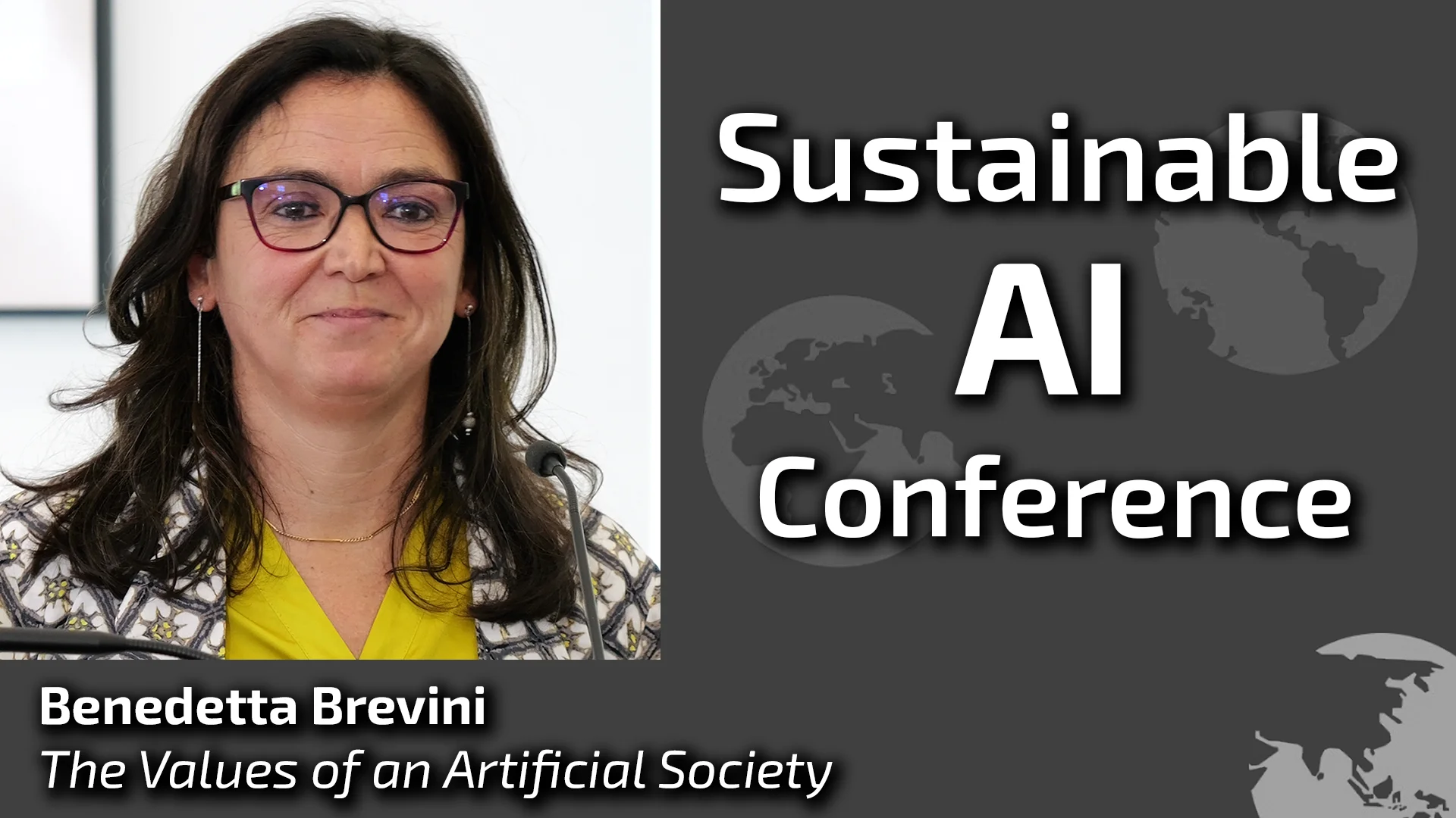 Sustainable AI Conference - Benedetta Brevini
